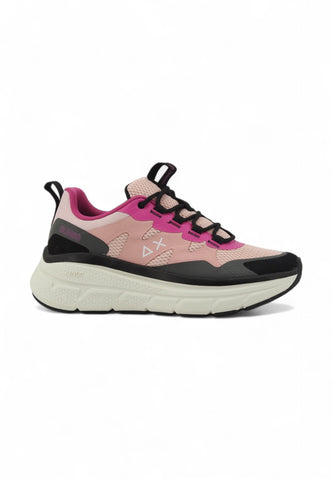 SUN68 Running Venus Sporty Sneaker Donna Rosa Z44229