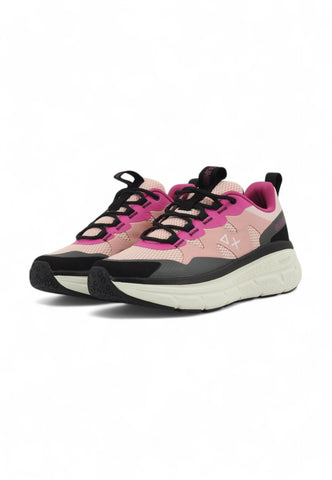 SUN68 Running Venus Sporty Sneaker Donna Rosa Z44229