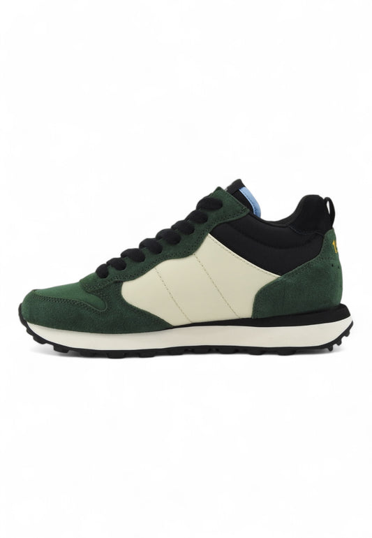 SUN68 Running Tom 2.0 Color Sneaker Uomo Verde Z44109