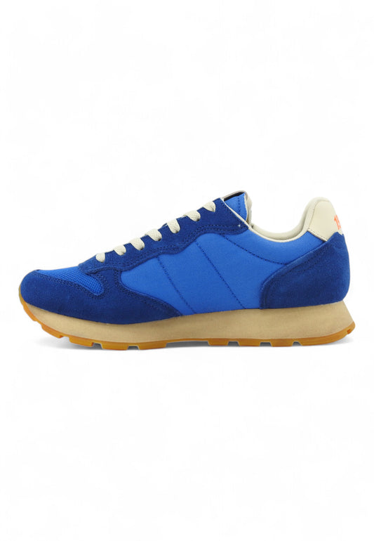 SUN68 Running Tom Vintage Sneaker Uomo Azzurro Z44105