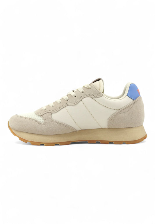 SUN68 Running Tom Vintage Sneaker Uomo Bianco Z44105