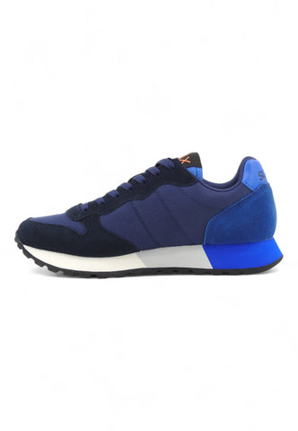 SUN68 Running Jacky Solid Sneaker Uomo Blu Z44113