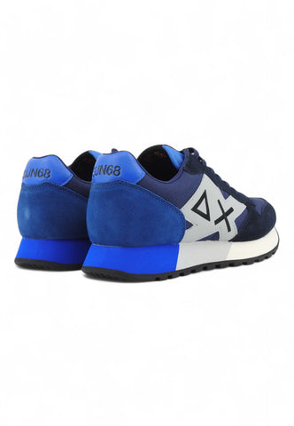 SUN68 Running Jacky Solid Sneaker Uomo Blu Z44113