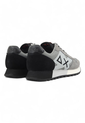 SUN68 Running Jacky Solid Sneaker Uomo Grigio Z44113