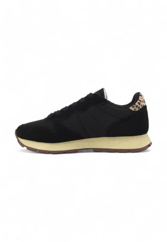 SUN68 Running Ally Vintage Sneaker Donna Nero Z44207