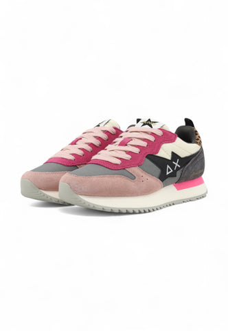 SUN68 Running Multicolor Sneaker Donna Grigio Z44209