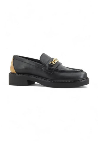 ALVIERO MARTINI 1° CLASSE Retro Geo Mocassino Donna Nero 0922578B