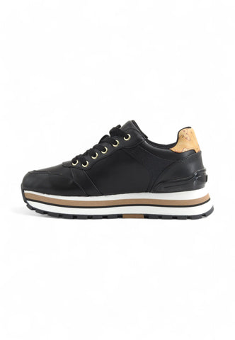 ALVIERO MARTINI 1°CLASSE Running Retro Geo Sneaker Donna Black 1017300E