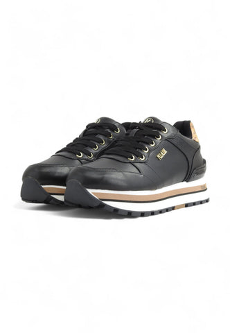 ALVIERO MARTINI 1°CLASSE Running Retro Geo Sneaker Donna Black 1017300E