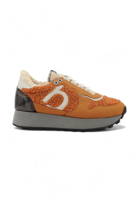 DUUO Running Suede Pelo Sneaker Donna Arancione D124078