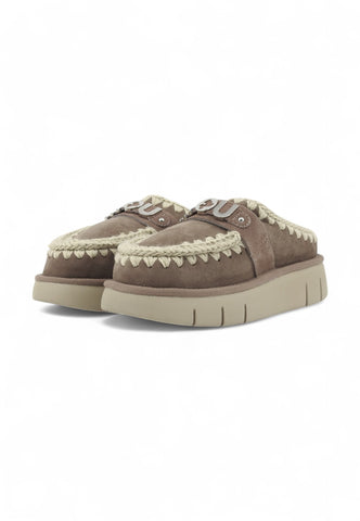 MOU Bounce Clog Metal Ciabatta Donna Grigio MU.FW531001A