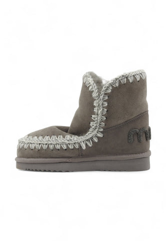 MOU Eskimo 18 Glitter Stivaletto Donna Grigio Platform 2,5