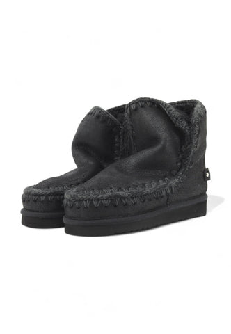 MOU Eskimo 18 Logo Eva Stivaletto Donna Nero MU.FW101036B