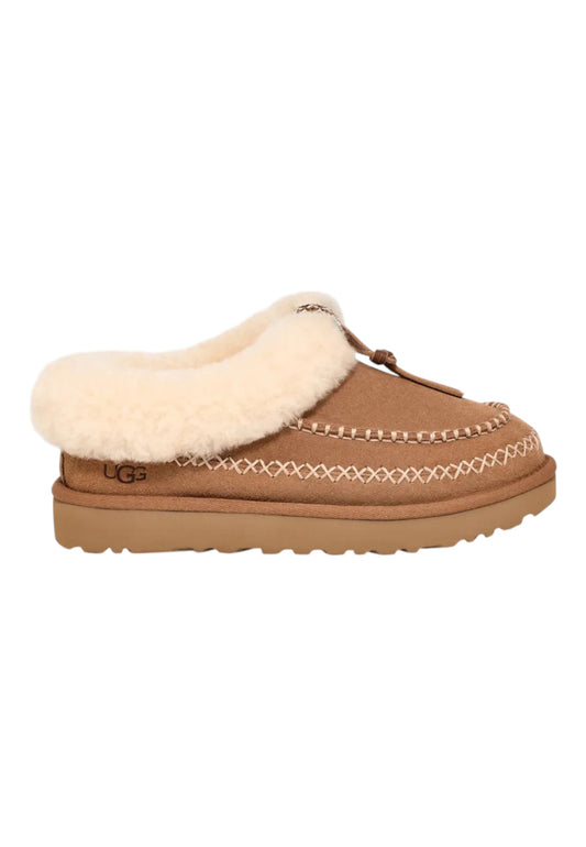 UGG Tasman Alpine Pelo Ciabatta Chestnut 1158258-CHE-AI25