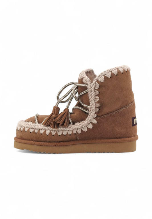 MOU Eskimo Scoubidoo Lace Stivaletto Donna Marrone MU.FW101131K