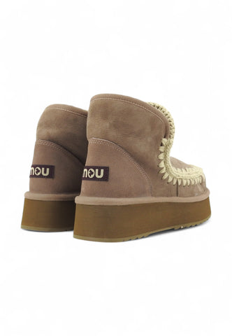 MOU Mini Eskimo Platform Boot Stivaletto Donna Grigio MU.FW681000A