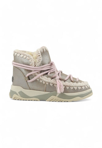 MOU Trainer 02 Scoubidoo Lace Stivaletto Donna Grigio MU.FW201024B