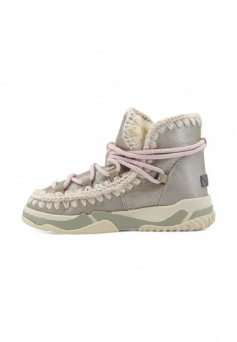 MOU Trainer 02 Scoubidoo Lace Stivaletto Donna Grigio MU.FW201024B