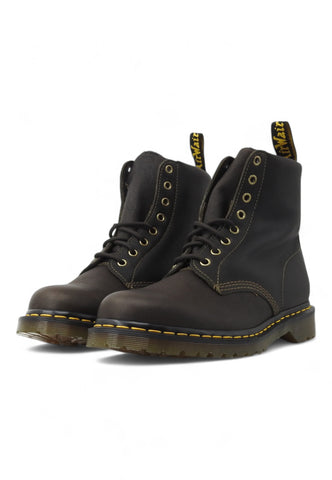 DR. MARTENS Anfibio Lacci Pelo Interno Grizzly Stivaletto Uomo Marrone 1460-31873538