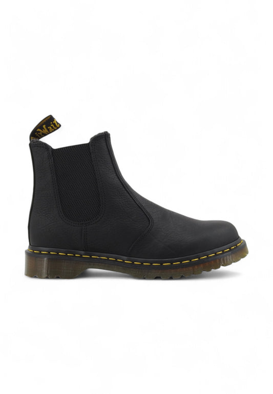 DR.MARTENS Polacco Lthr Elastico Pelo Stivaletto Uomo Nero 2976-31874001