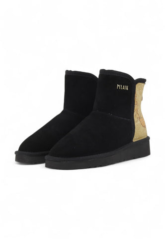 ALVIERO MARTINI Mod Ugg Pelo Stivaletto Donna Nero