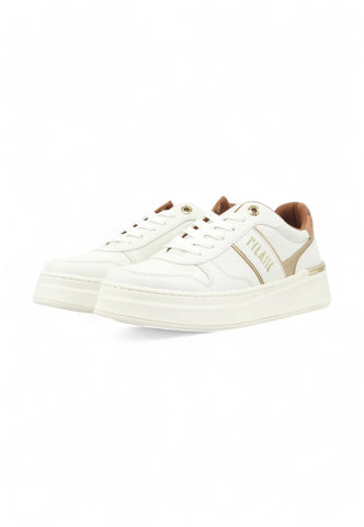 ALVIERO MARTINI Sneakers Lthr Retro Lamé Sneaker Donna Bianco 19720289