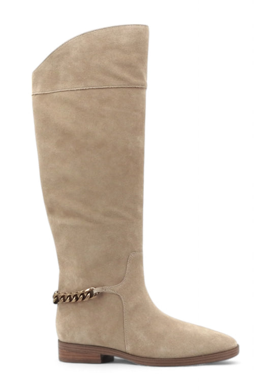 GUESS Nubuck Catena G Stivale Donna Beige FLFJOISUE11