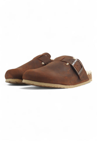 COLORS OF CALIFORNIA Sabot Sandal Ciabatta Uomo Tan HC.BIOM411FUR