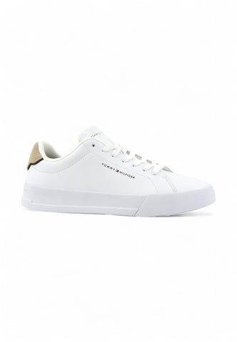 TOMMY HILFIGER Sneaker Lthr Sneaker Uomo Bianco FM0FM053670LC-PE25