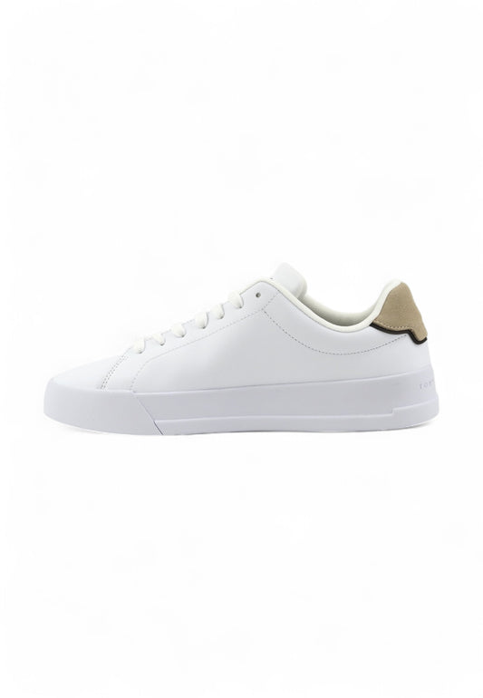 TOMMY HILFIGER Sneaker Lthr Sneaker Uomo Bianco FM0FM053670LC-PE25