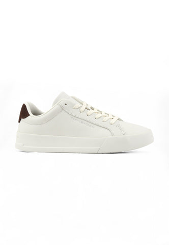 TOMMY HILFIGER Sneaker Lthr Retro Colorato Sneaker Uomo Bianco FM0FM05322YBL-PE25