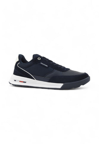 TOMMY HILFIGER Running Lthr Sneaker Uomo Blu FM0FM05371DW5-PE25