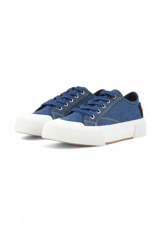 LOVE MOSCHINO Sneaker Jeans Sneaker Donna Blu JA15012G1MJO5700-PE25