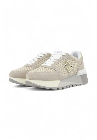 LIU JO Running Suede Sneaker Donna Beige BA5049PX027S1803-PE25