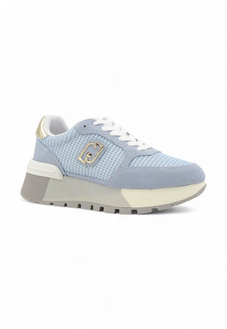 LIU JO Running Suede Sneaker Donna Azzurro BA5049PX027S3686-PE25