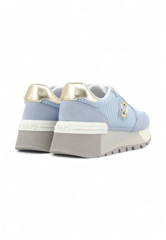 LIU JO Running Suede Sneaker Donna Azzurro BA5049PX027S3686-PE25