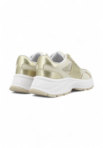 LIU JO Running Lthr Sneaker Donna Oro BA5065PX620S3188-PE25