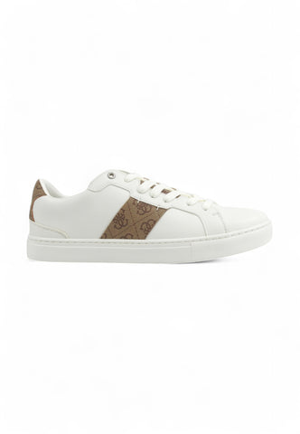 GUESS Sneakers Lthr Retro Sneaker Uomo Bianco FMTTOGELL12-PE25