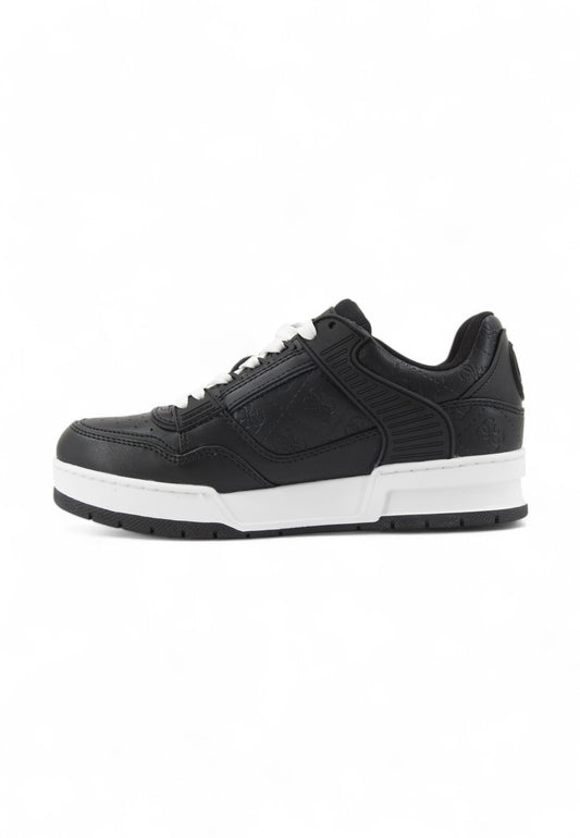 GUESS Sneaker Trainer Lthr Sneaker Donna Nero FLFCLEELE12-PE25