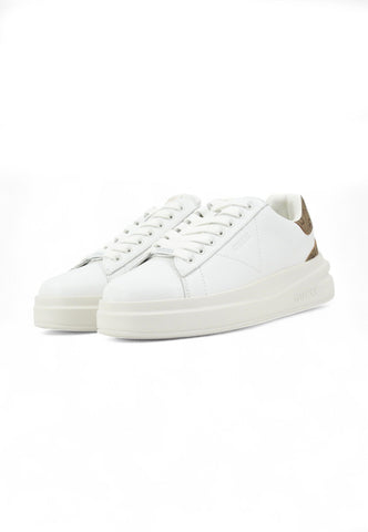 GUESS Sneaker Lthr Sneaker Donna Bianco FLJELBFAL12-PE25