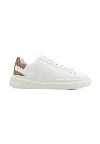 GUESS Sneaker Lthr Retro Logato Sneaker Uomo Bianco FMPVIBLEA12-PE25