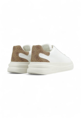 GUESS Sneaker Lthr Retro Logato Sneaker Uomo Bianco FMPVIBLEA12-PE25