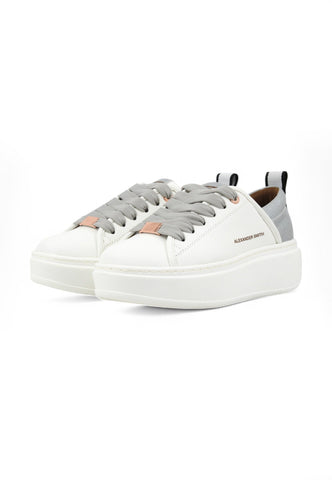 ALEXANDER SMITH Sneaker Donna Bianco argento AEBBEHW-9501-WSV