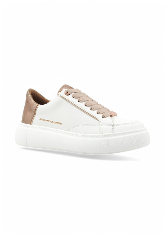 ALEXANDER SMITH Sneaker Donna Bianco Rosa AEBBEGW-7596-WCP