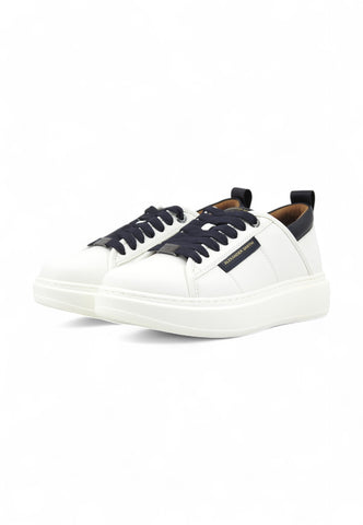 ALEXANDER SMITH Sneaker Uomo Bianco Blu AEBBEWM-7010-WBL