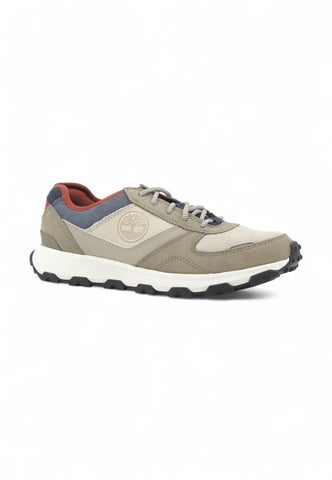 TIMBERLAND Running Lthr Sneaker Uomo Grigio TB0A67A9EO21-PE25