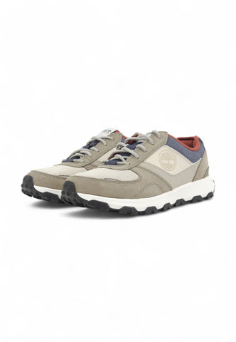 TIMBERLAND Running Lthr Sneaker Uomo Grigio TB0A67A9EO21-PE25