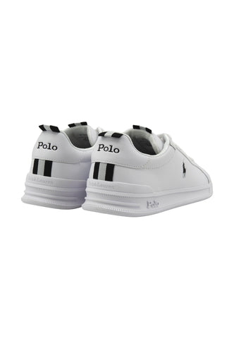 POLO RALPH LAUREN Sneaker Uomo Bianco Nero 809860883006