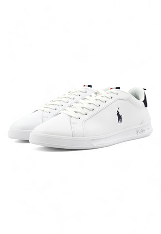 POLO RALPH LAUREN Sneaker Uomo Bianco Blu Rosso 809860883003