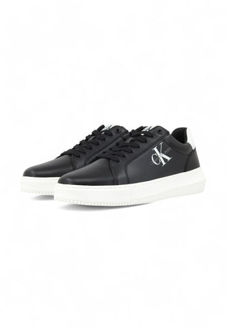 CALVIN KLEIN Sneaker Lthr Logo Sneaker Uomo Nero YM0YM006810GJ-PE25